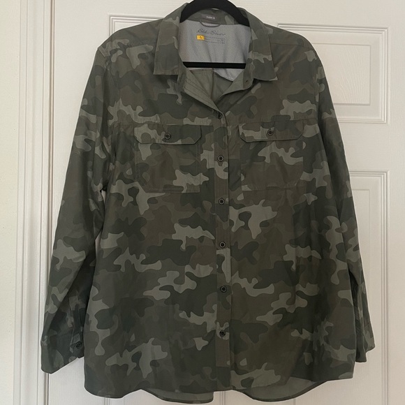 Eddie Bauer Travex Women's LS Mountain 2.0 Shirt - Picture 2 of 5